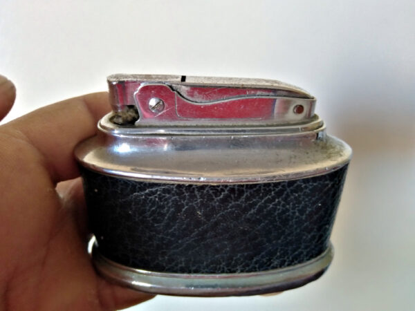 Antique Petrol Cigarette Lighter Table - Image 5