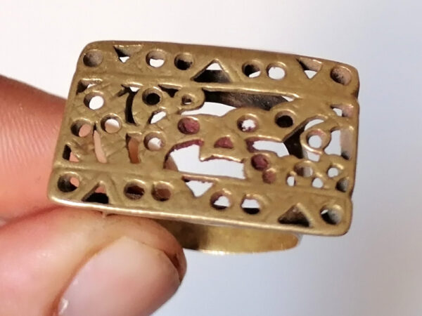 Vintage Brass Ring - Image 5