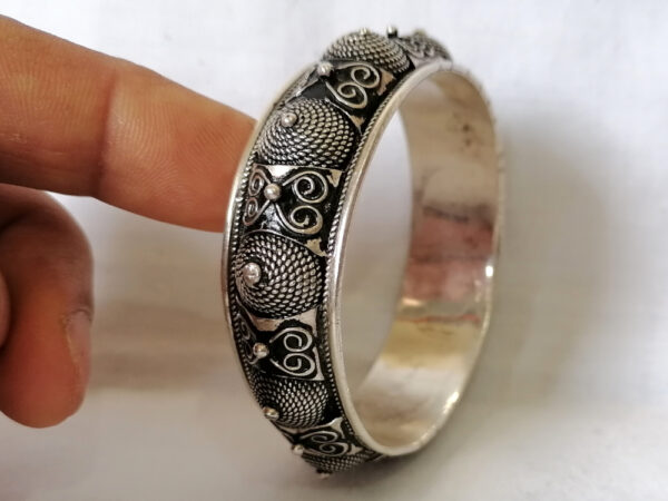 Sterling Silver Bracelet Moroccan Berber - Image 2