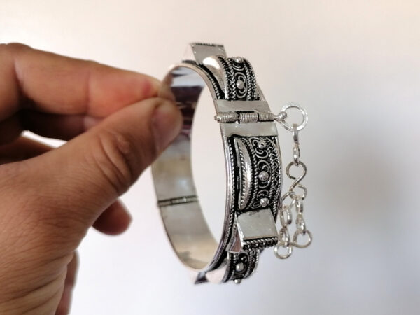 Sterling Silver Bracelet Moroccan Berber - Image 7