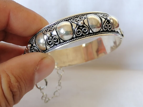 Sterling Silver Bracelet Moroccan Berber - Image 3