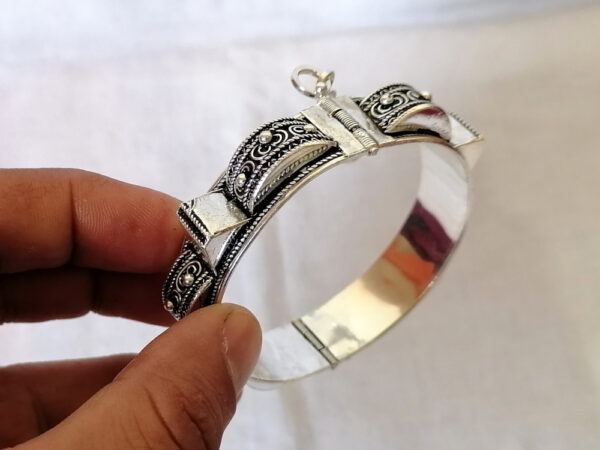 Sterling Silver Bracelet Moroccan Berber - Image 2