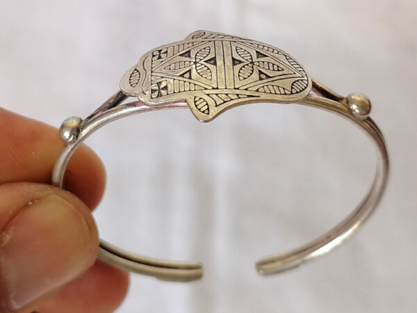 Sterling Silver Bracelet Moroccan Berber - Image 6