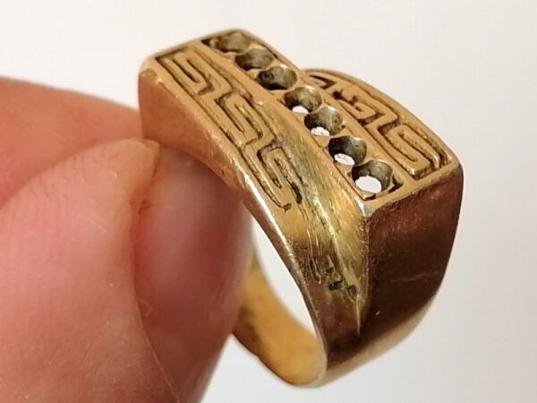 Vintage Brass Ring - Image 3
