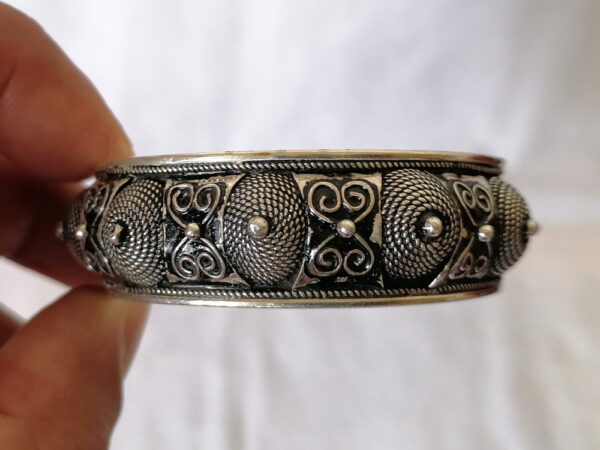 Sterling Silver Bracelet Moroccan Berber - Image 6