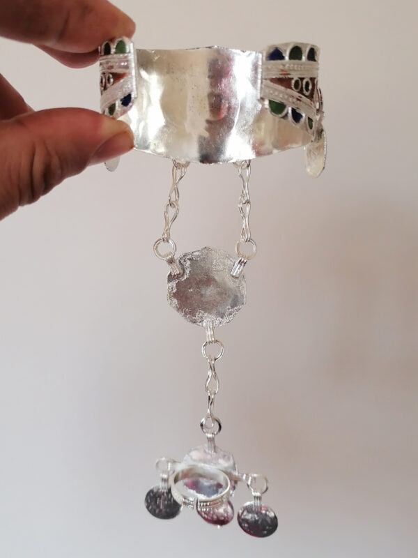 Silver Plated Bracelet Moroccan Berber - Image 8