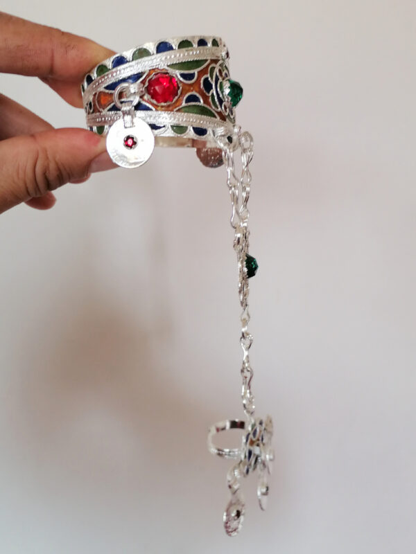 Silver Plated Bracelet Moroccan Berber - Image 12