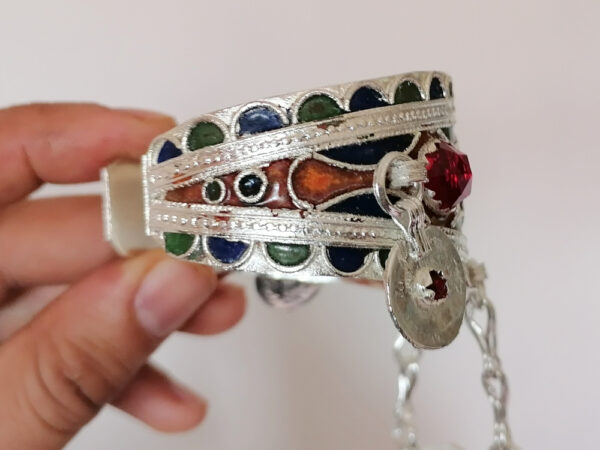 Silver Plated Bracelet Moroccan Berber - Image 3
