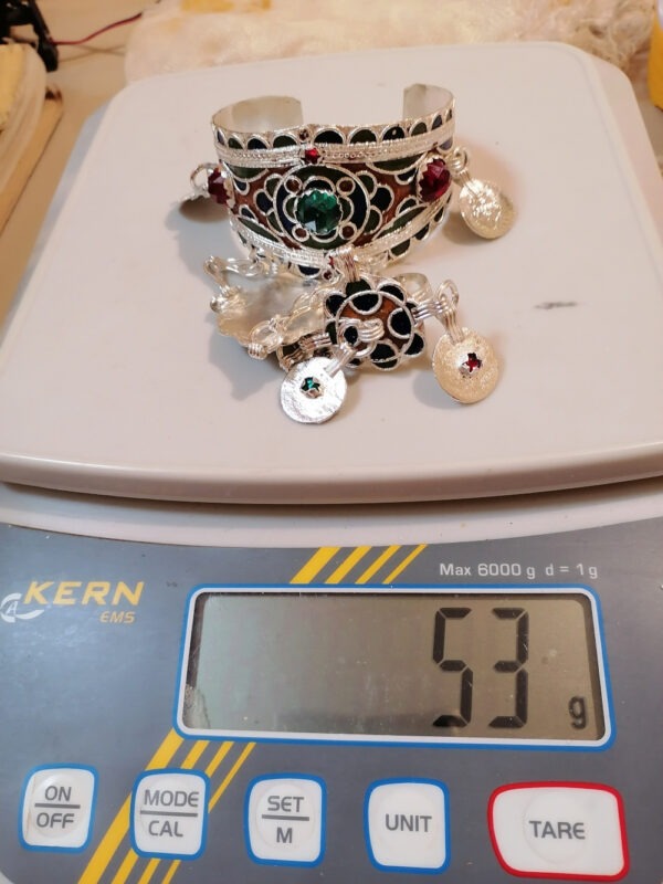Silver Plated Bracelet Moroccan Berber - Image 13