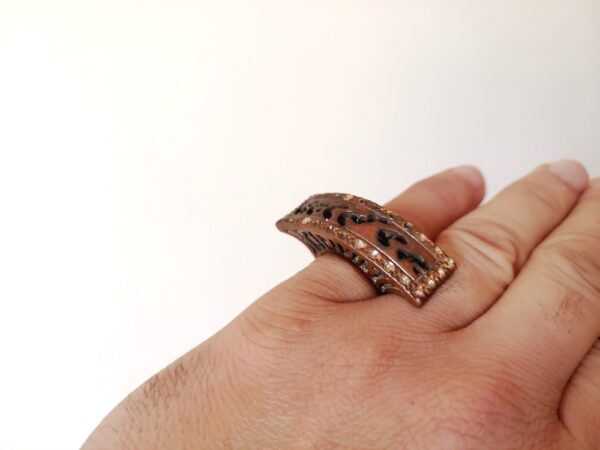 Vintage Copper Ring - Image 2