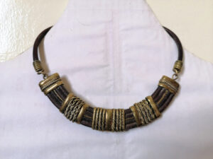 NECKLACE ANTIQUE JEWELRY COPPER MOROCCAN BERBER OLD VINTAGE PENDANT COLLECTIBLE