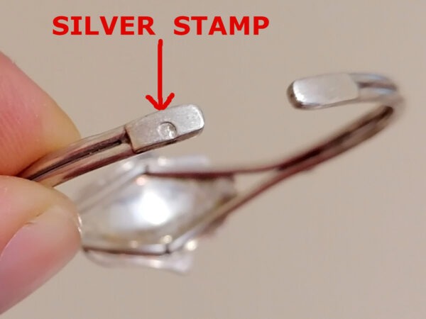 Sterling Silver Bracelet Moroccan Berber - Image 3
