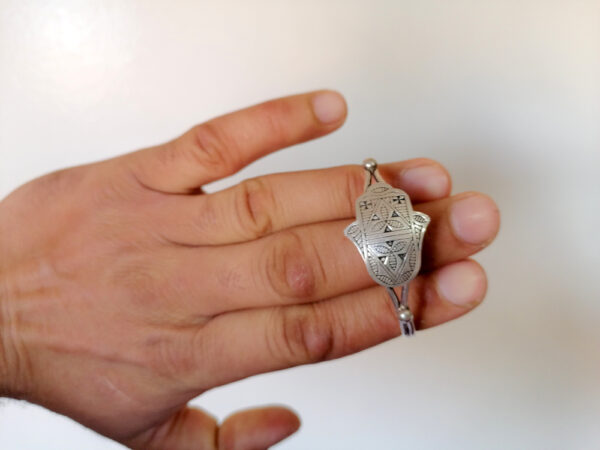 Sterling Silver Bracelet Moroccan Berber - Image 9