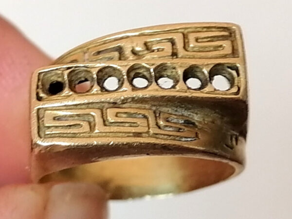 Vintage Brass Ring - Image 2