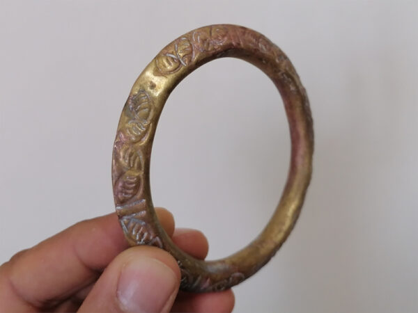 Vintage Bracelet In Brass