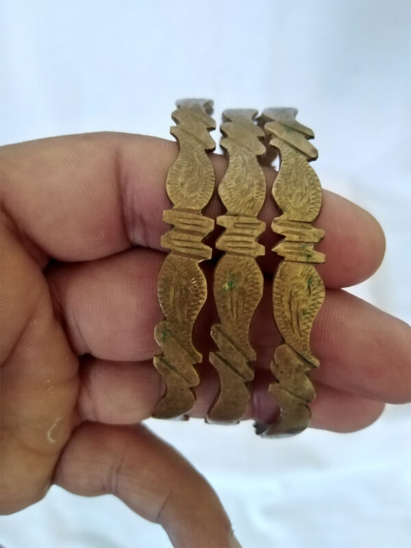 Vintage Bracelets In Brass - Image 3